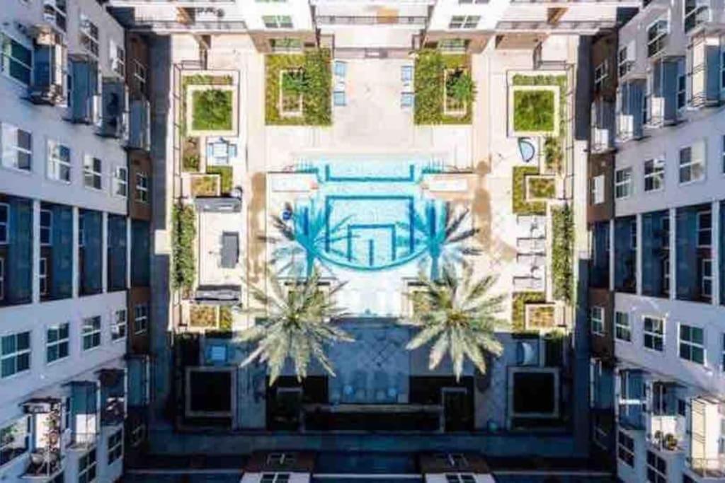 Fancy Apt Downtown. Pool. Gym. Lounge. Pet Ok Houston Luaran gambar